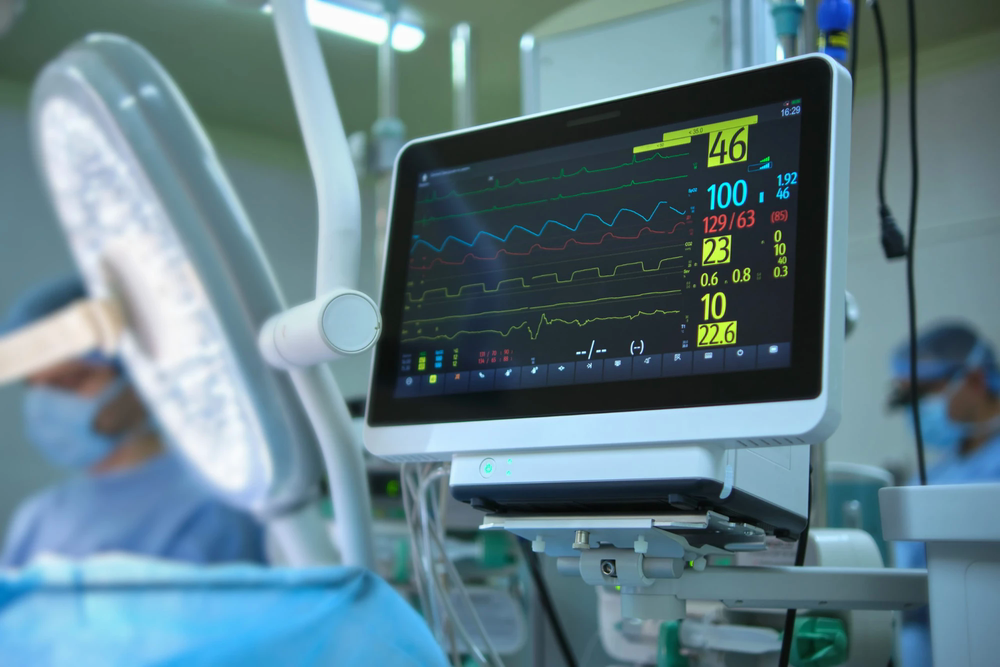 Monitor de signos vitales para arrendamiento médico